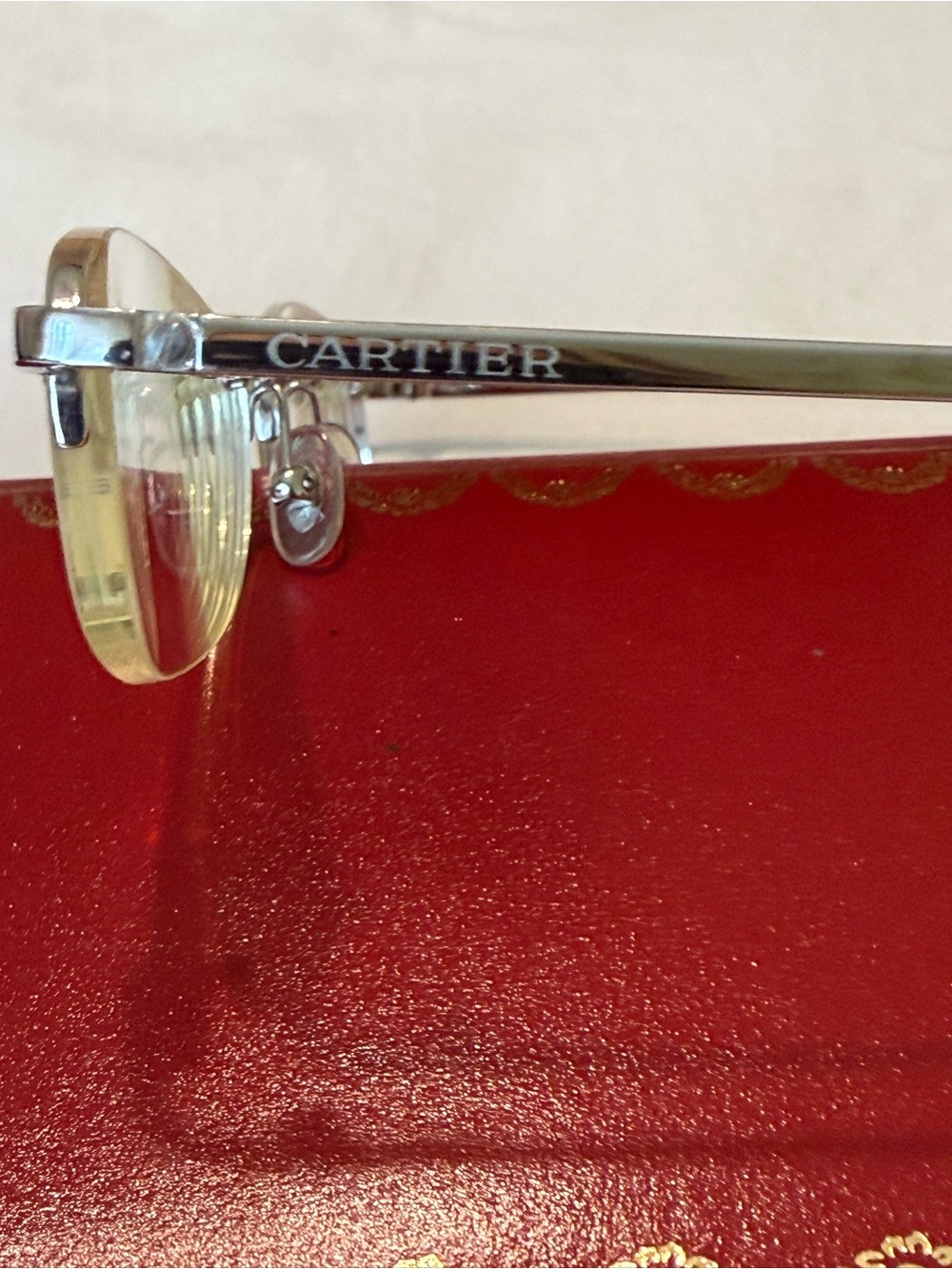 Cartier Rimless Rimless Titanium Glasses - Picture 3 of 10